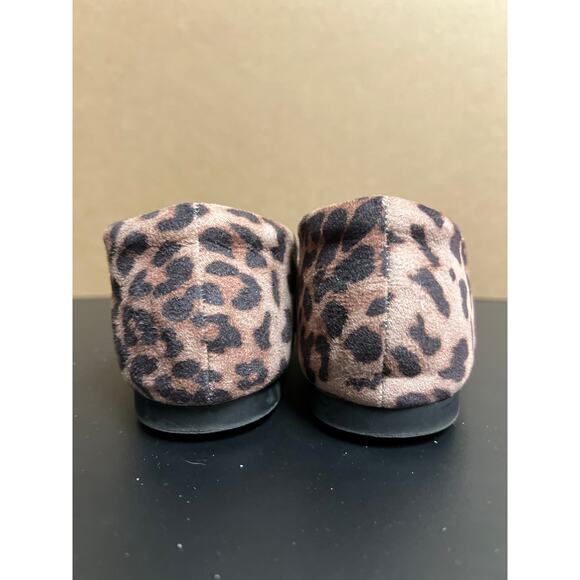 Chetah Print Slip on Flats - Picture 5 of 6